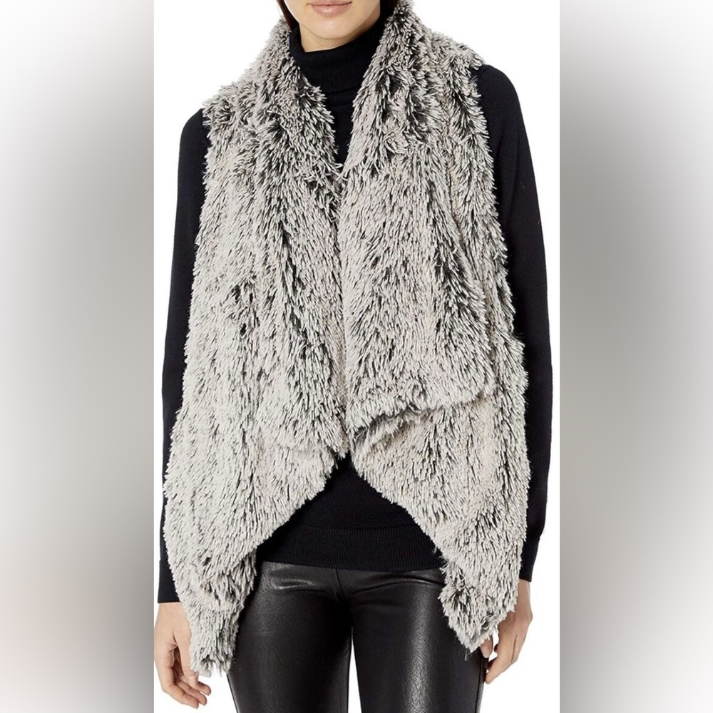 Democracy, faux fur vest, with pockets, szL
